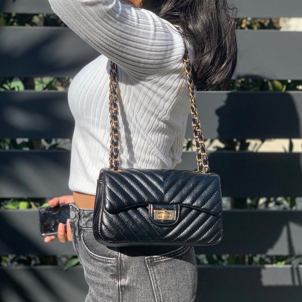 Black purse